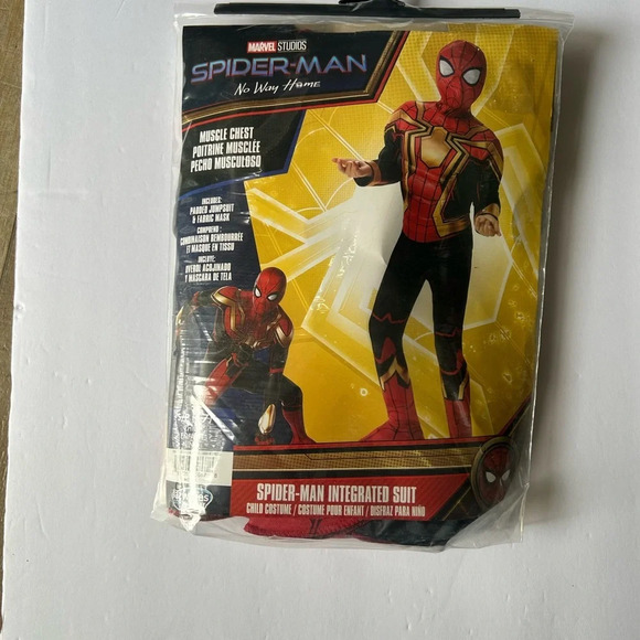 new kids spider man no‎ way home Halloween costume sz small​ - Picture 1 of 2